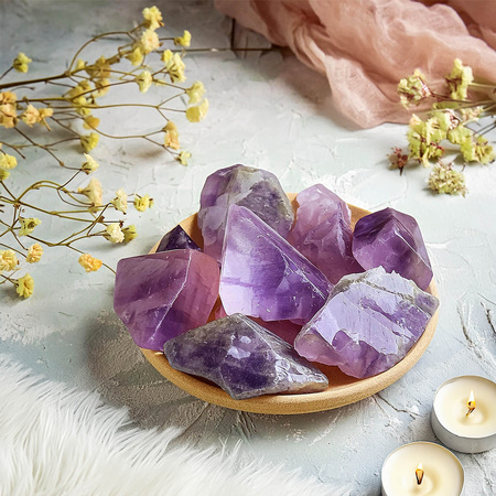 Amethyst (raw stone) 1 pc.