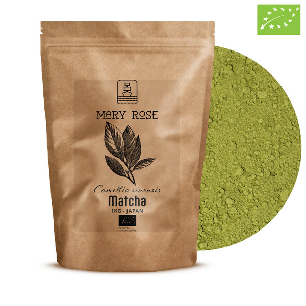 Mary Rose – Japońska Herbata Zielona Matcha (BIO) 1 kg