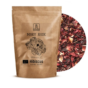 35 x Mary Rose - Organic Hibiscus - Sudanese Mallow (petals) 0.5 kg