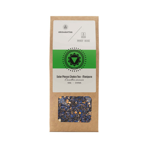 Set for Solar Plexus Chakra (Manipura): chakra tea + magic gemstone