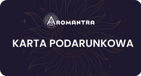 Karta podarunkowa 50 zł - Aromantra.com - wersja online