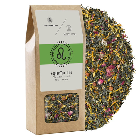 Aromantra x Mary Rose – Zodiac Tea – Leo (green tea) 50g