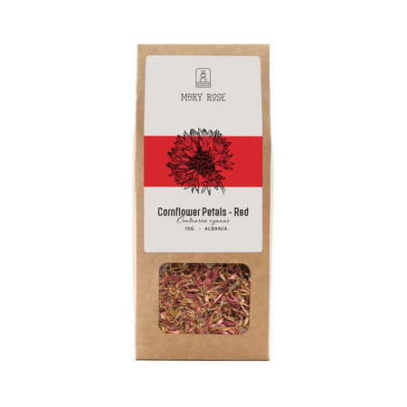 Mary Rose – Cornflower Petals (red) 10g