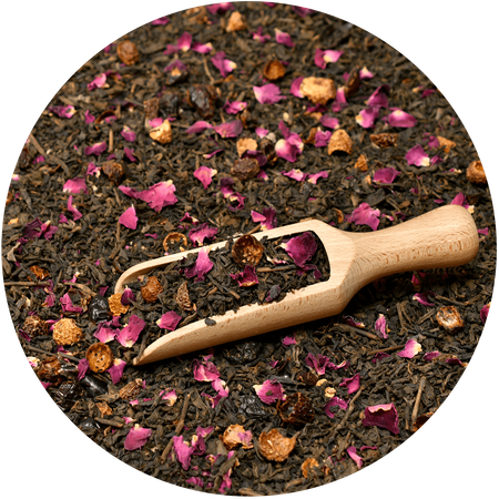 Mary Rose - Pu-erh Rosa tea in tin can - 50 g