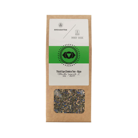 Set for Third Eye Chakra (Ajna): chakra tea + magic gemstone