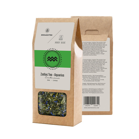 Aromantra x Mary Rose – Zodiac Tea – Aquarius (green tea) 50g