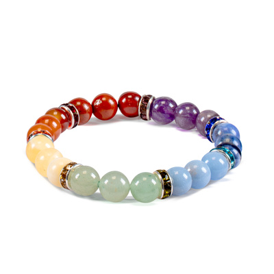 Bracelet "Seven Chakras" – stones