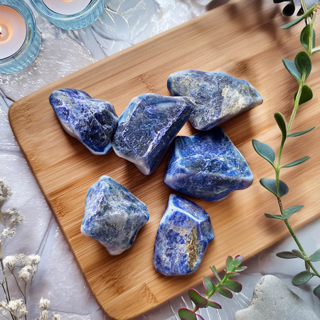 Sodalite (raw stone) 50g