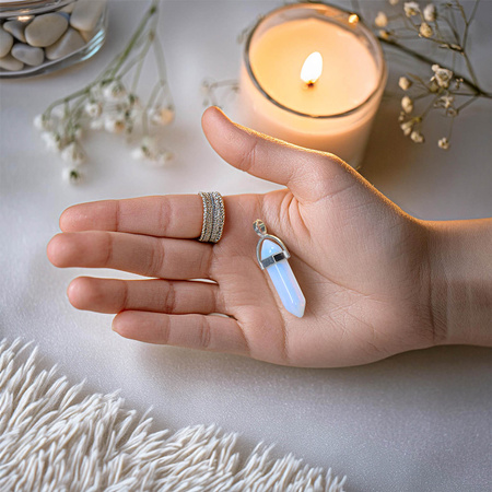 Pendant with opalite