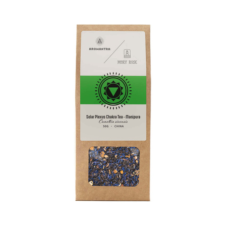 Set for Solar Plexus Chakra (Manipura): chakra tea + magic gemstone