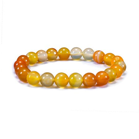 Bracelet with carnelian