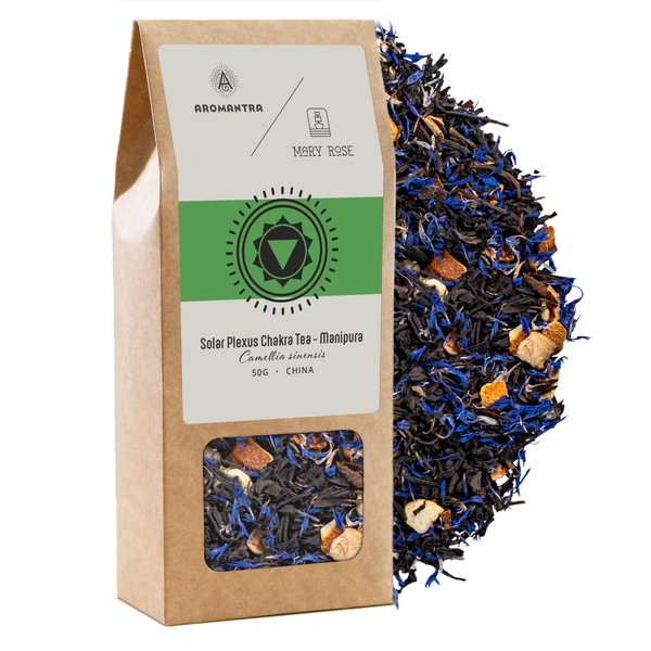 Aromantra x Mary Rose – Solar Plexus Chakra Tea – Manipura (black tea) 50g