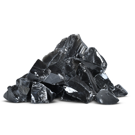 Black Obsidian (raw stone) 50g