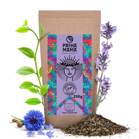 Guayusa Pachamama Lavanda – organiczna z lawendą – 100g