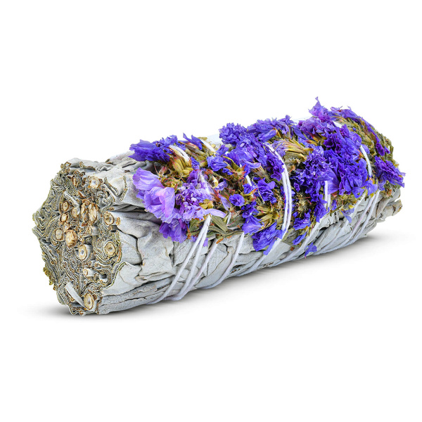 White Sage with Purple Sinuata – Incense 20-30g (bundle)