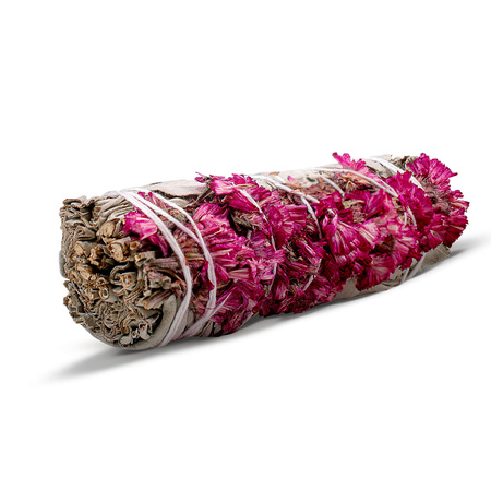 White Sage with Pink Sinuata – Incense 20-30g (bundle)