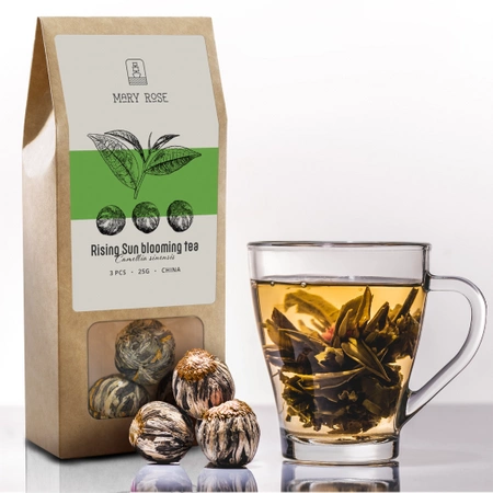 Mary Rose - Rising Sun blooming tea (3 pcs.)