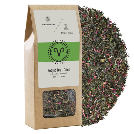 Aromantra x Mary Rose – Zodiac Tea – Aries (green tea) 50g