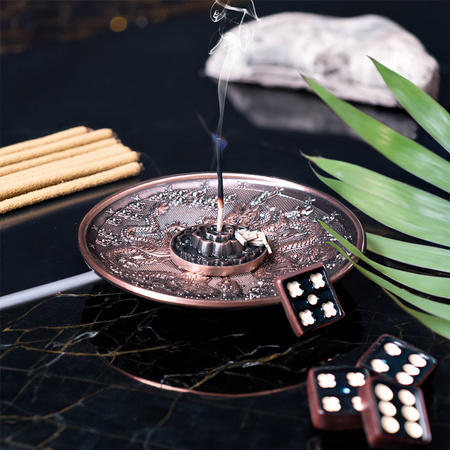 Set of incenses and incense holder