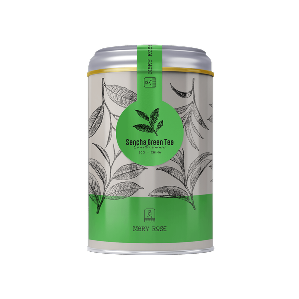 Mary Rose – Sencha Green Tea in tin can - 50g