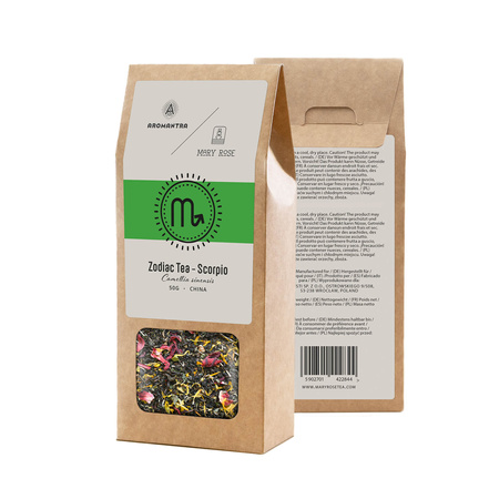 Set for Scorpio: zodiac tea + magic gemstone