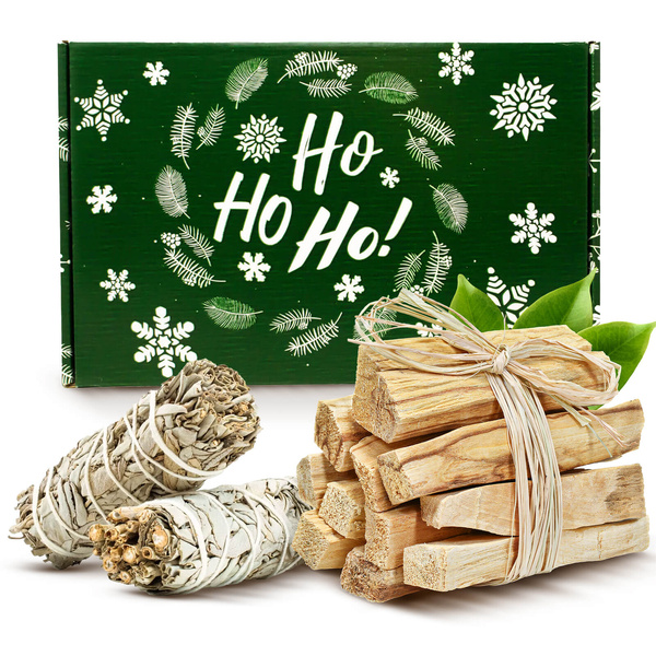 Gift Set Palo Santo + White Sage Incense