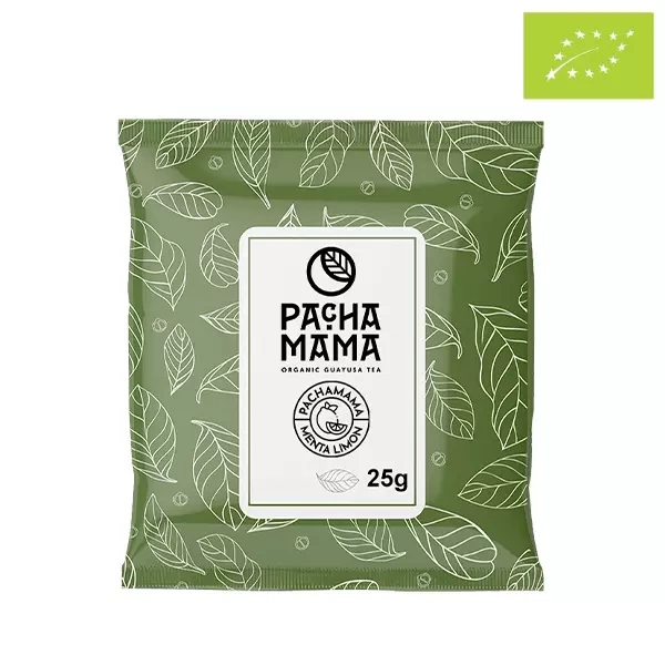 Guayusa Pachamama Menta Limon – organic certified guayusa – 25g