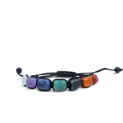 Bracelet "Seven Chakras" – on cord