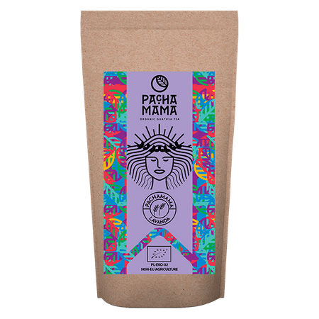 Guayusa Pachamama Lavanda – organiczna z lawendą – 100g