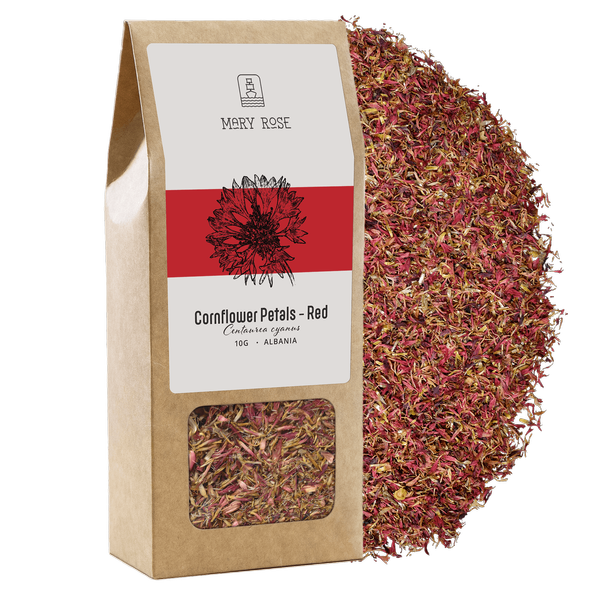 Mary Rose – Cornflower Petals (red) 10g