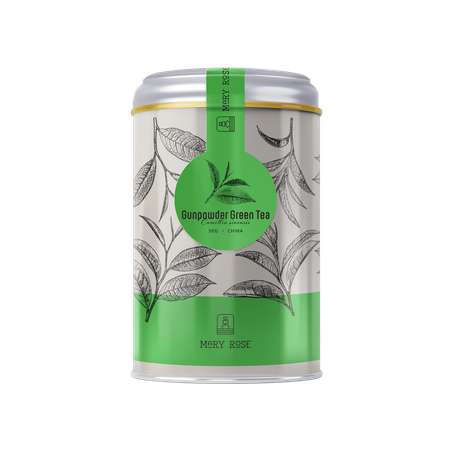 Mary Rose - Gunpowder Green Tea in tin can - 50g